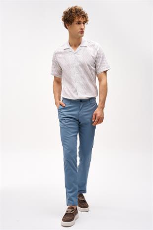 Erkek Mavi Dynamic Fit  Pantolon