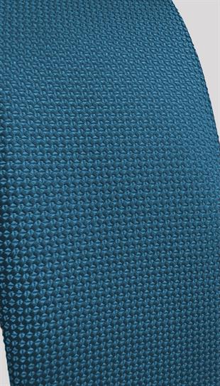 Mavi Dokulu Klasik Erkek Kravat