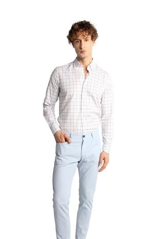 Erkek Mavi Slim Fit / Dar Kalıp  Pantolon