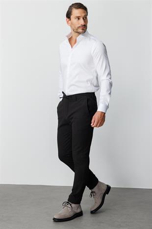 ERKEK SİYAH DYNAMIC FIT STD PANTOLON