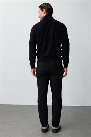 ERKEK SİYAH DYNAMIC FIT STD PANTOLON