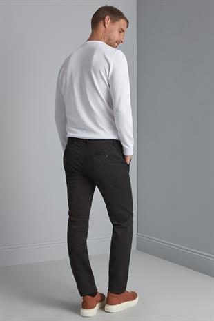 Erkek Siyah Dynamic Fit  Pantolon