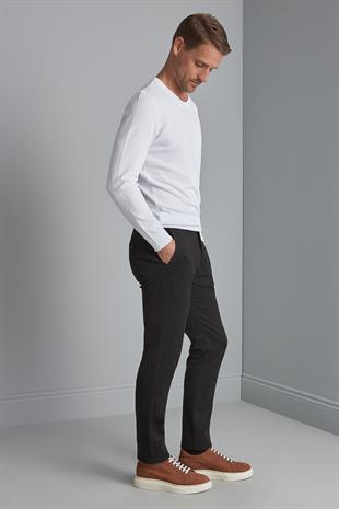 Erkek Siyah Dynamic Fit  Pantolon