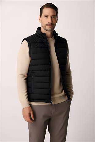 Erkek Siyah   Pmp Yelek