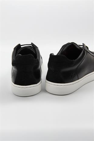 Erkek Siyah Sneaker – Günlük Şık Rahat Taban Ayakkabı