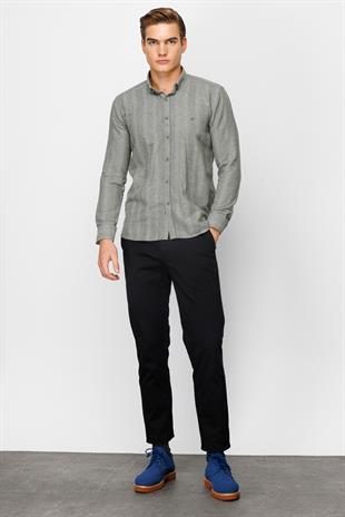 Erkek Yeşil Dynamic Fit Ted Baker Düğmeli Gömlek