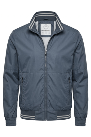 Mavi Modern Erkek Bomber Mont