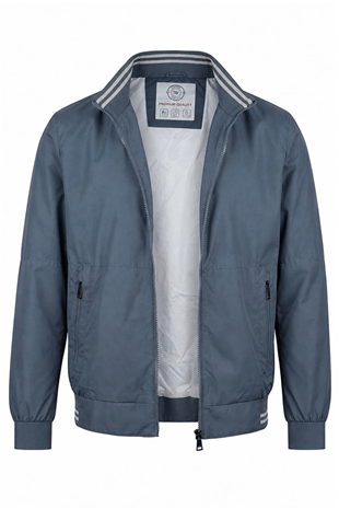 Mavi Modern Erkek Bomber Mont