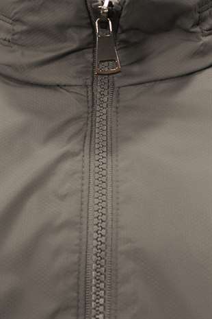 Taş Rengi Modern Erkek Bomber Mont