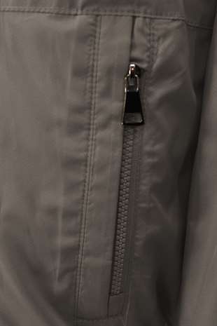 Taş Rengi Modern Erkek Bomber Mont