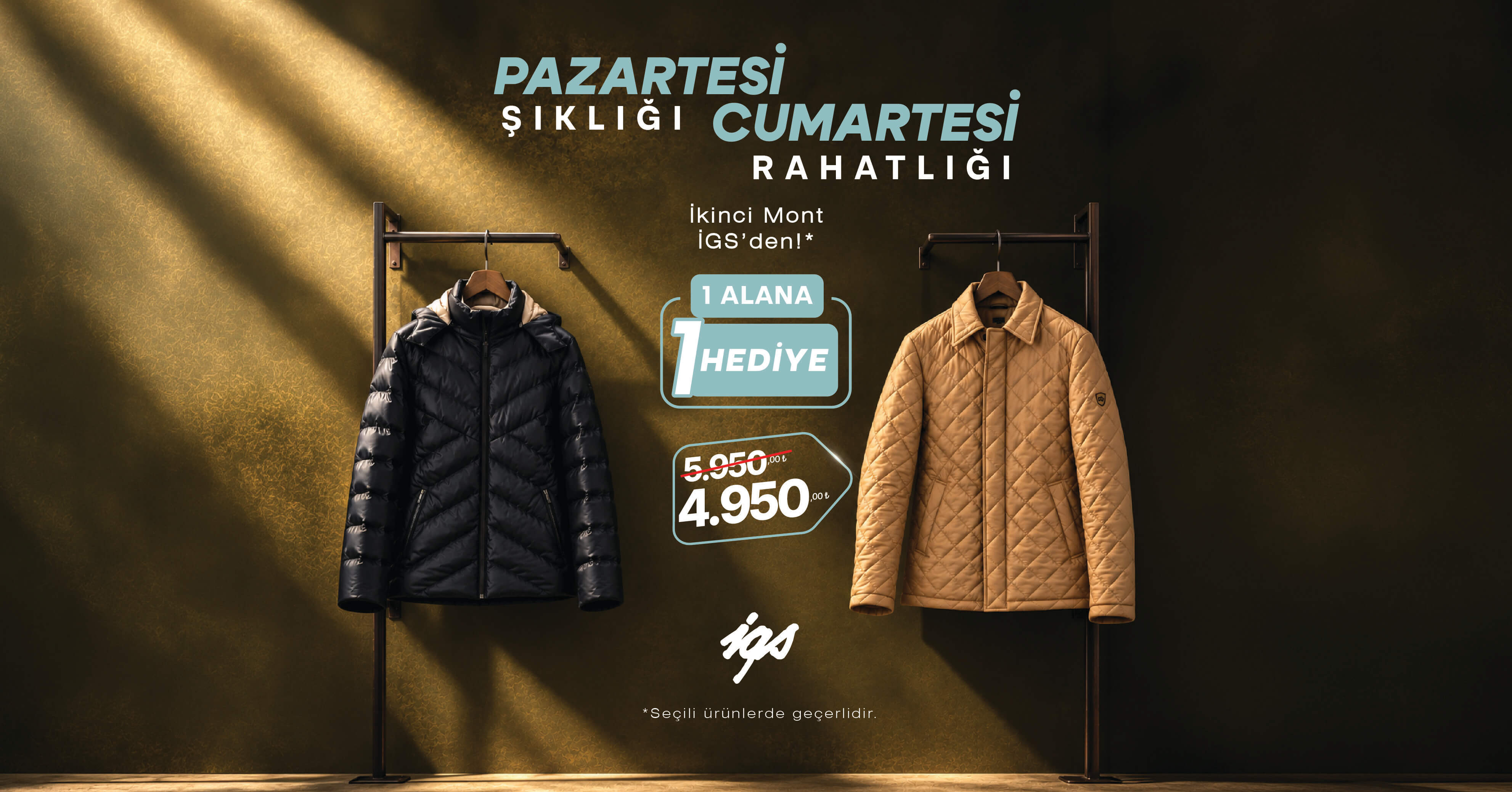 1 Alana 1 Hediye Mont