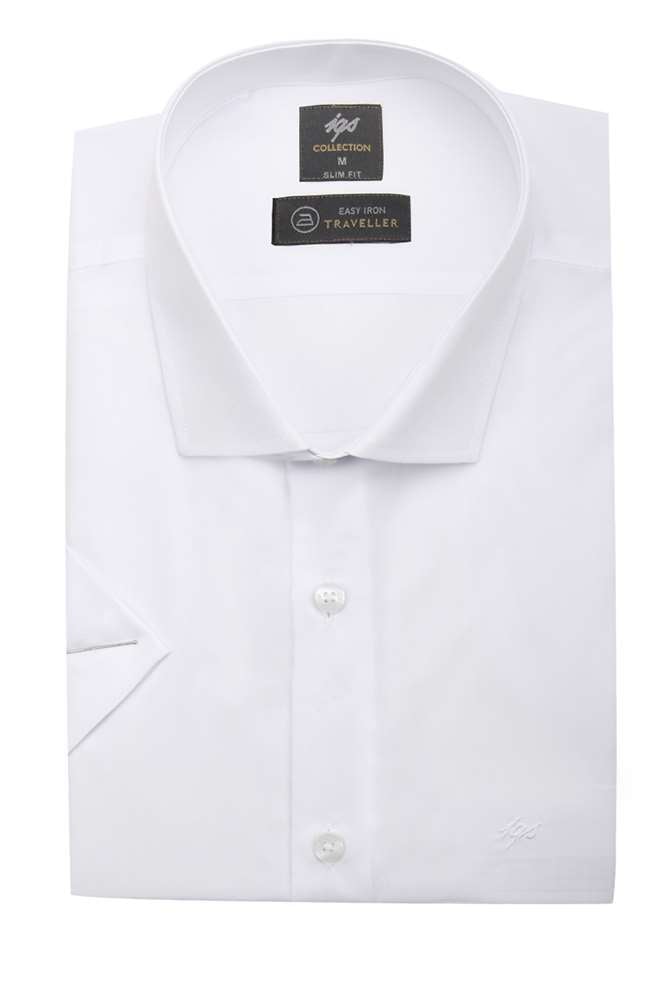 ERKEK BEYAZ SLIM FIT / DAR KALIP STD GÖMLEK K.K