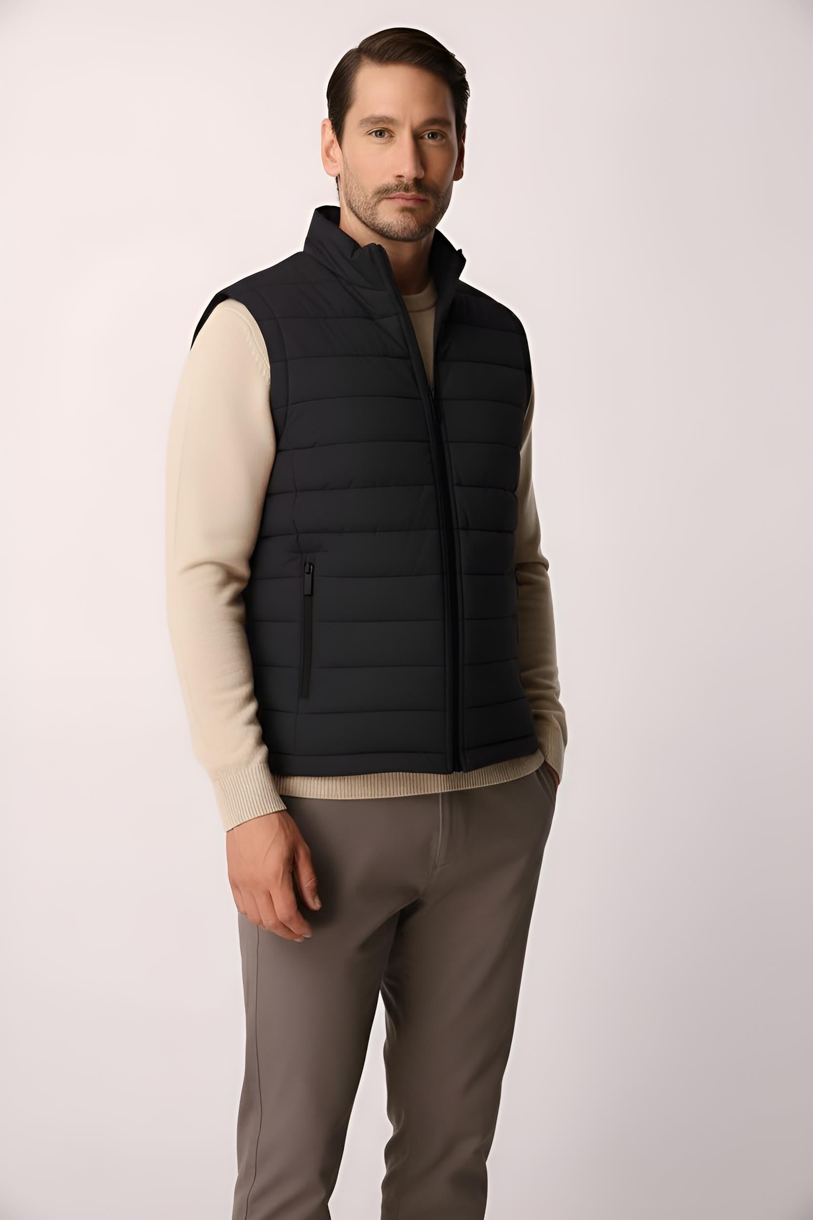 Erkek Lacivert   Pmp Yelek