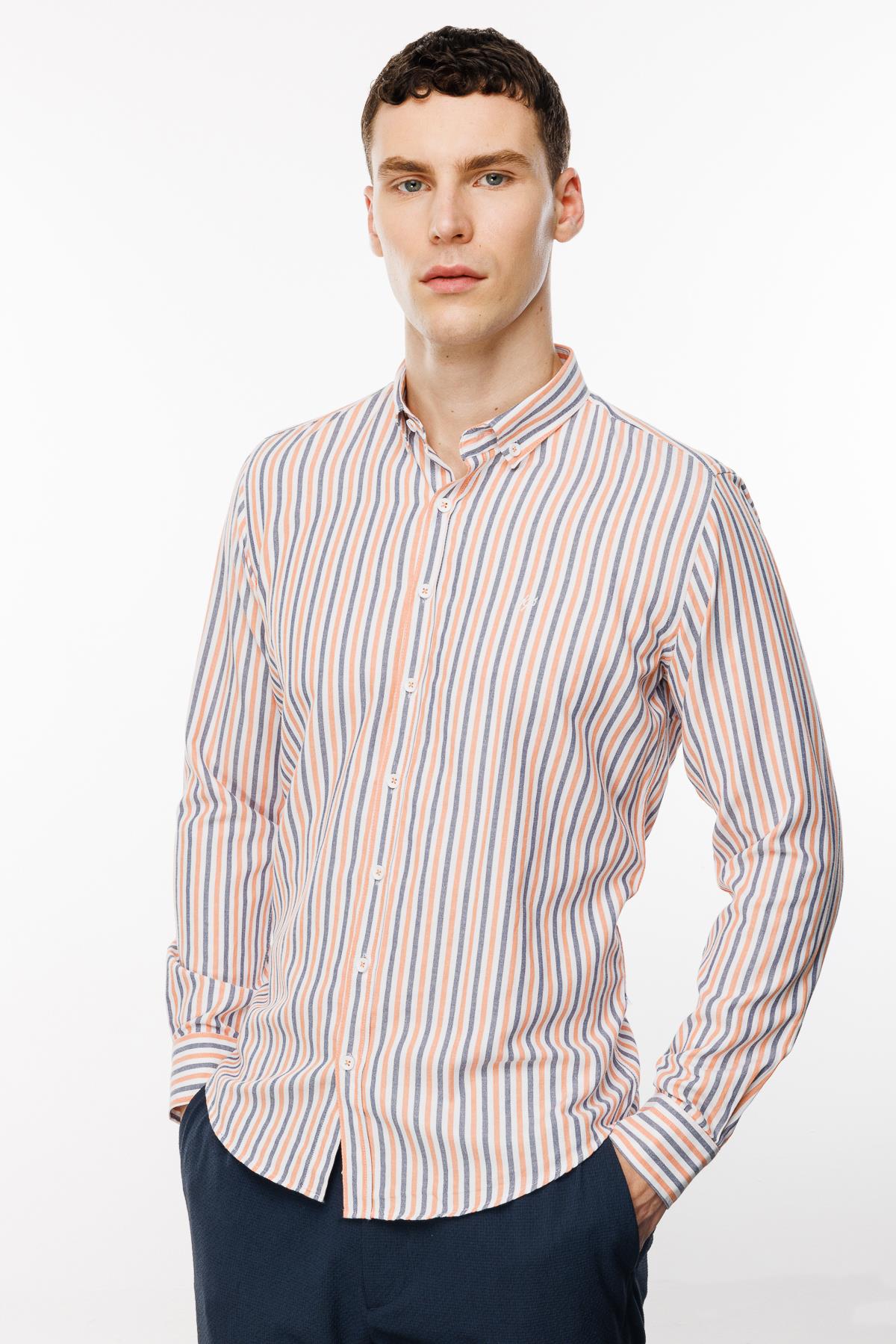 ERKEK ORANJ DYNAMİCFİT ÜST GÖMLEK