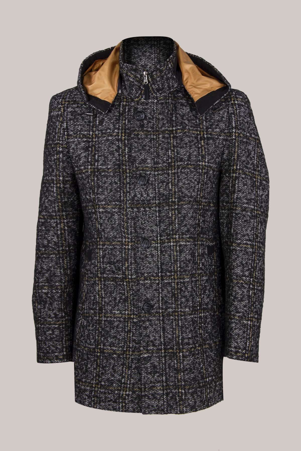 ERKEK SİYAH STANDART STD KABAN