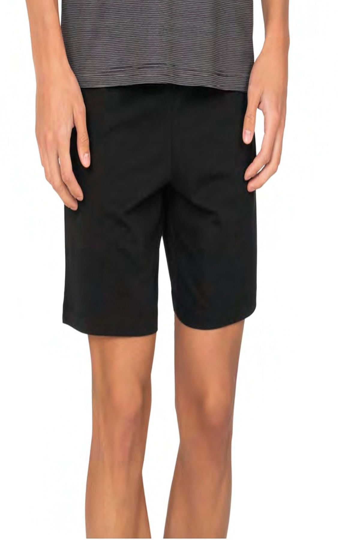 	Pierre Cardin 6133 Erkek Lacıvert Kısa Kollu Yarım Pat Jakarlı 3Lü Pijama Takımı