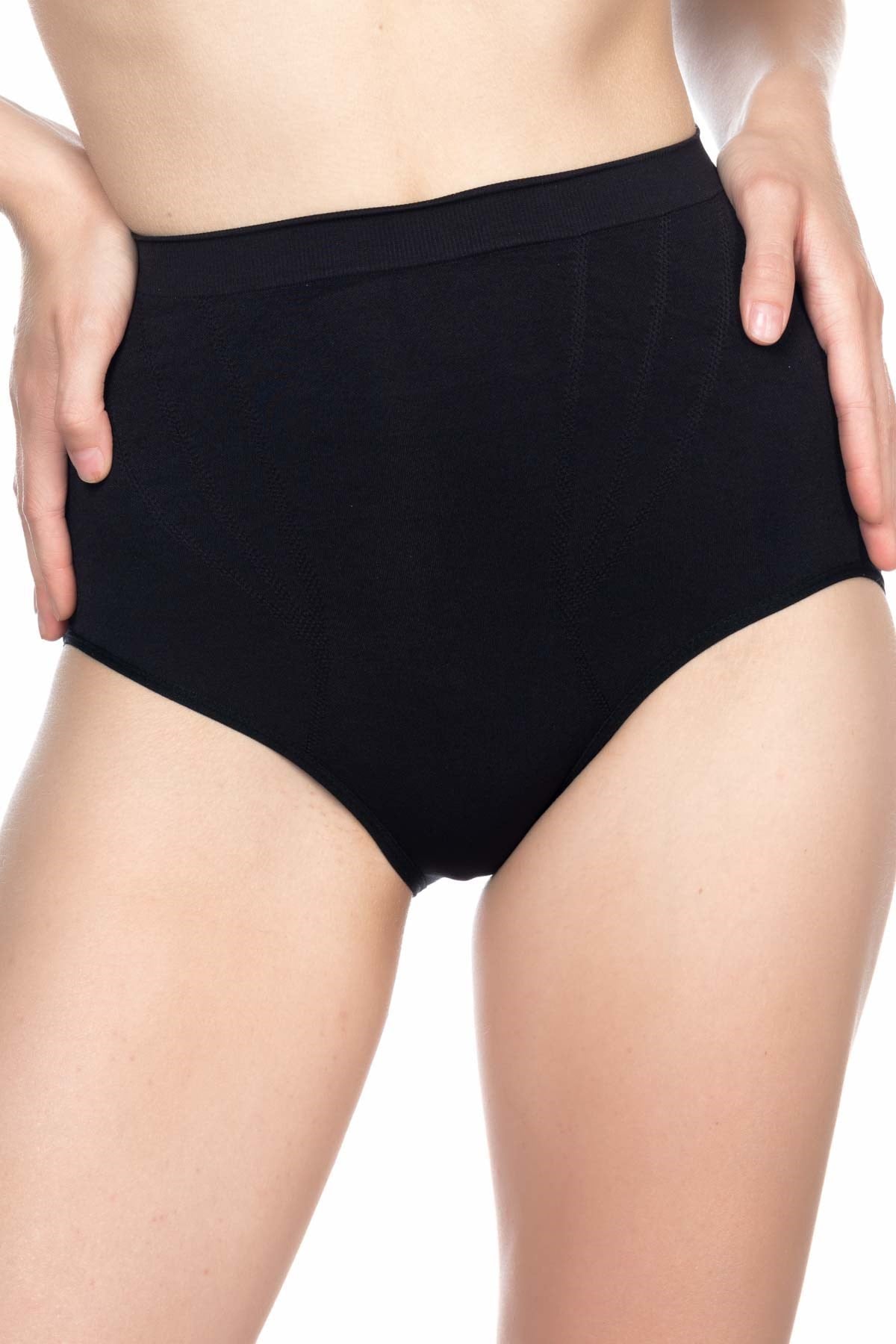 Emay 2016 Dikişsiz Toparlayıcı Slip Siyah