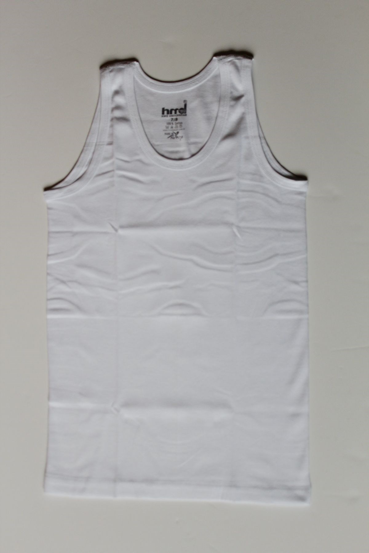 Erkek Çocuk 6lı Pamuklu Ribana Atlet HMD515