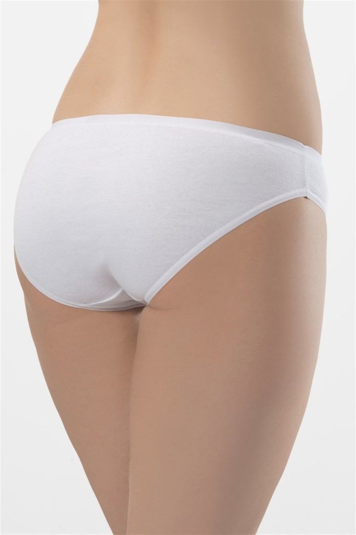 Türen Kadın Beyaz 2li Biyeli Bikini Külot 270
