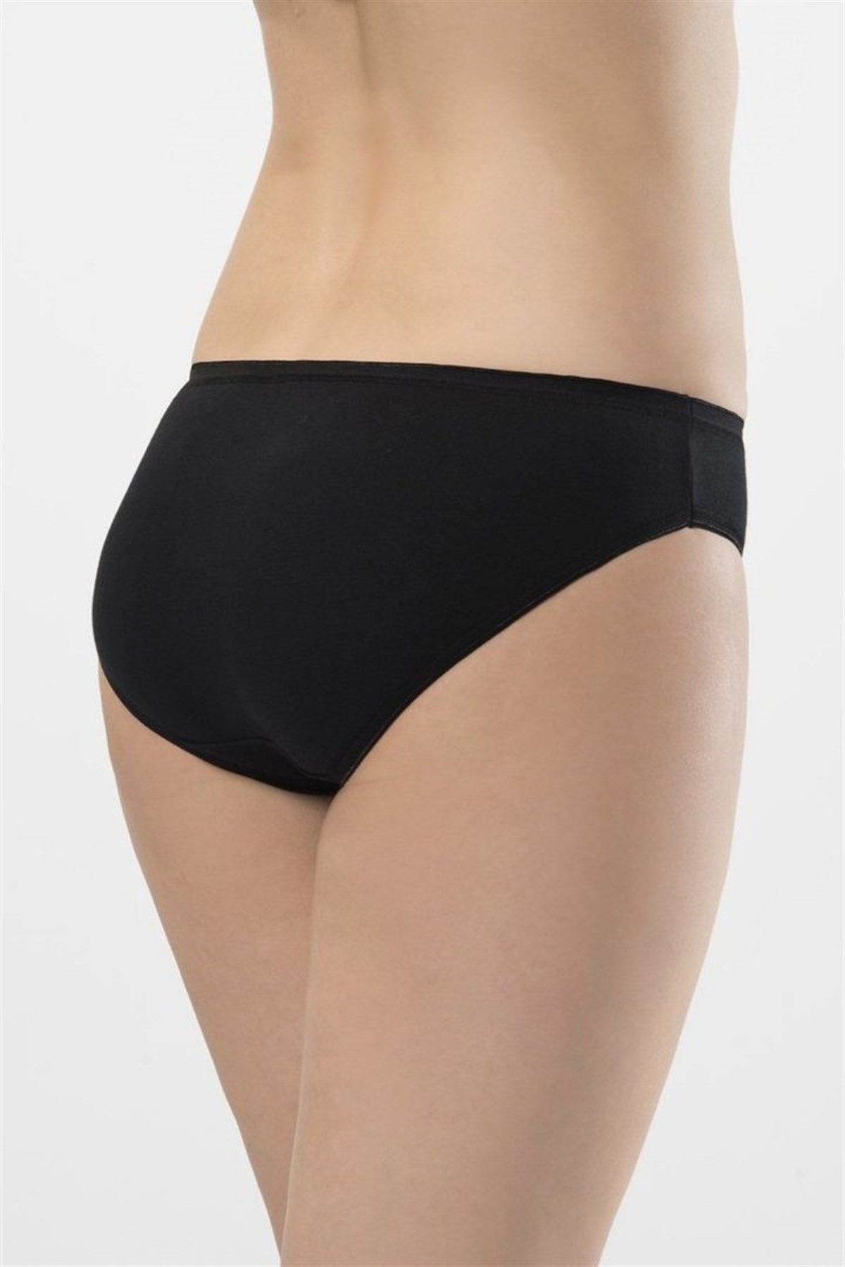 Türen Kadın Siyah 2li Biyeli Bikini Külot 270