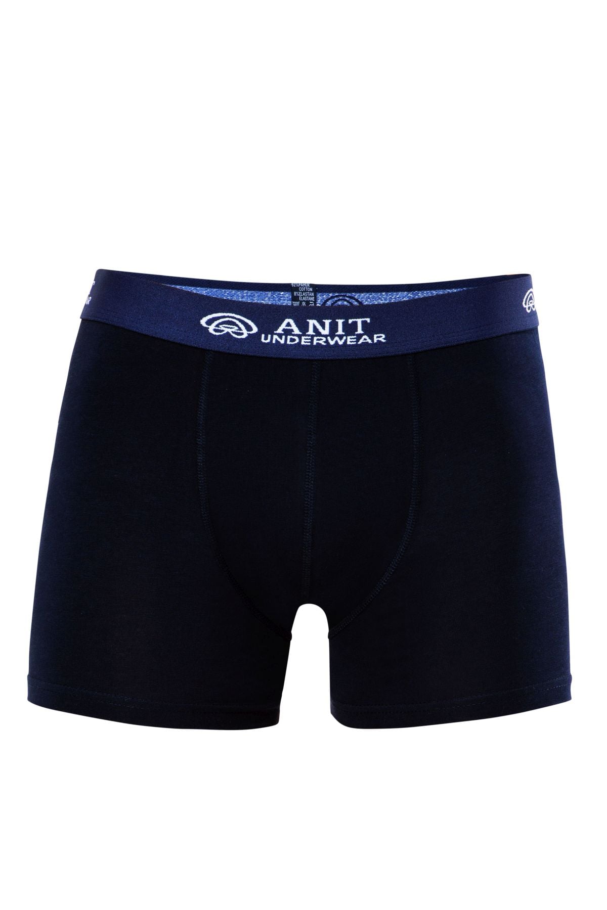 Anıt 1115 Lacivert 3 Adet Likralı Pamuklu Erkek BoxerBoxerAnıt Lingerie