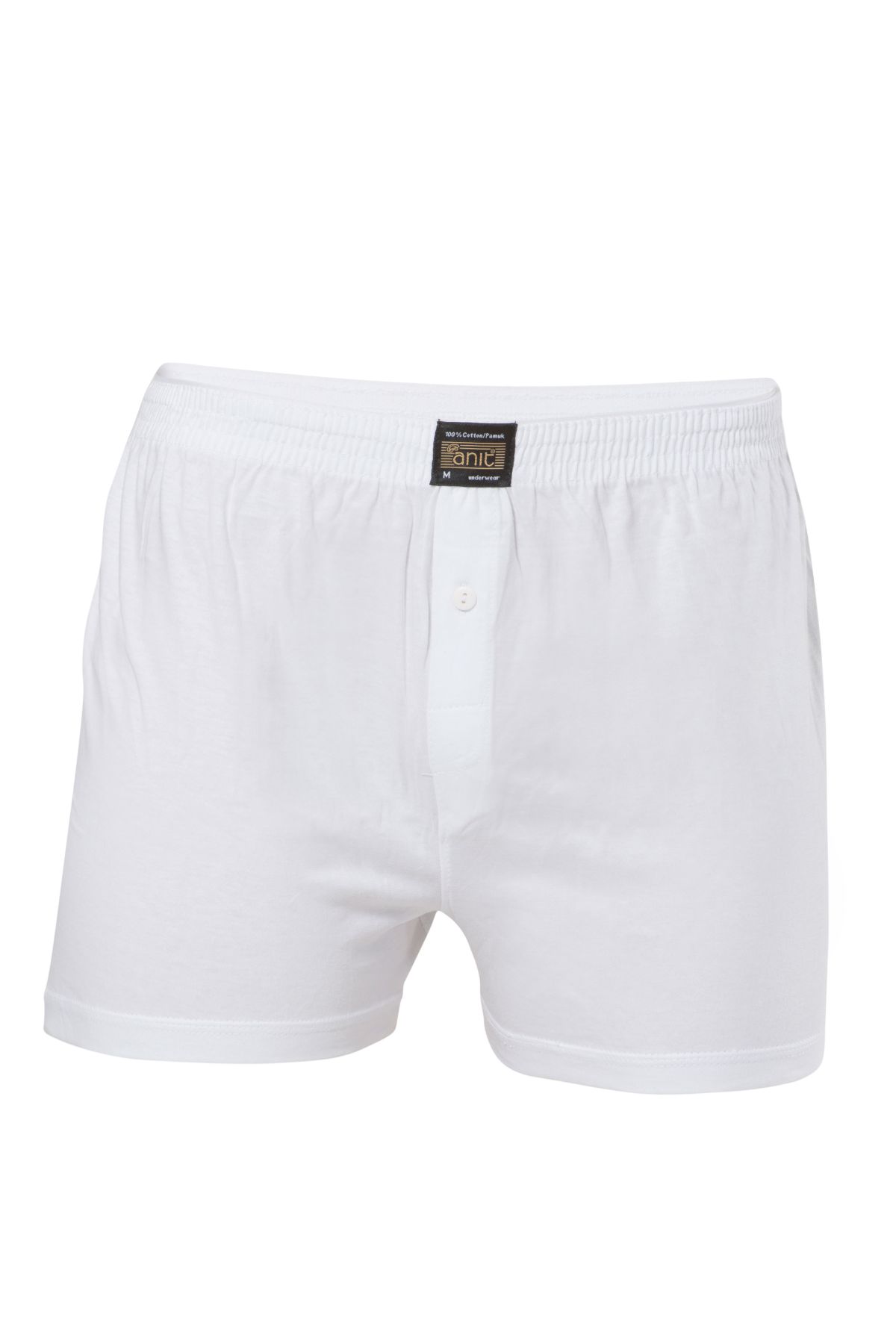 Anıt 1146 Beyaz 3 Adet Pamuklu Erkek BoxerBoxerAnıt Lingerie