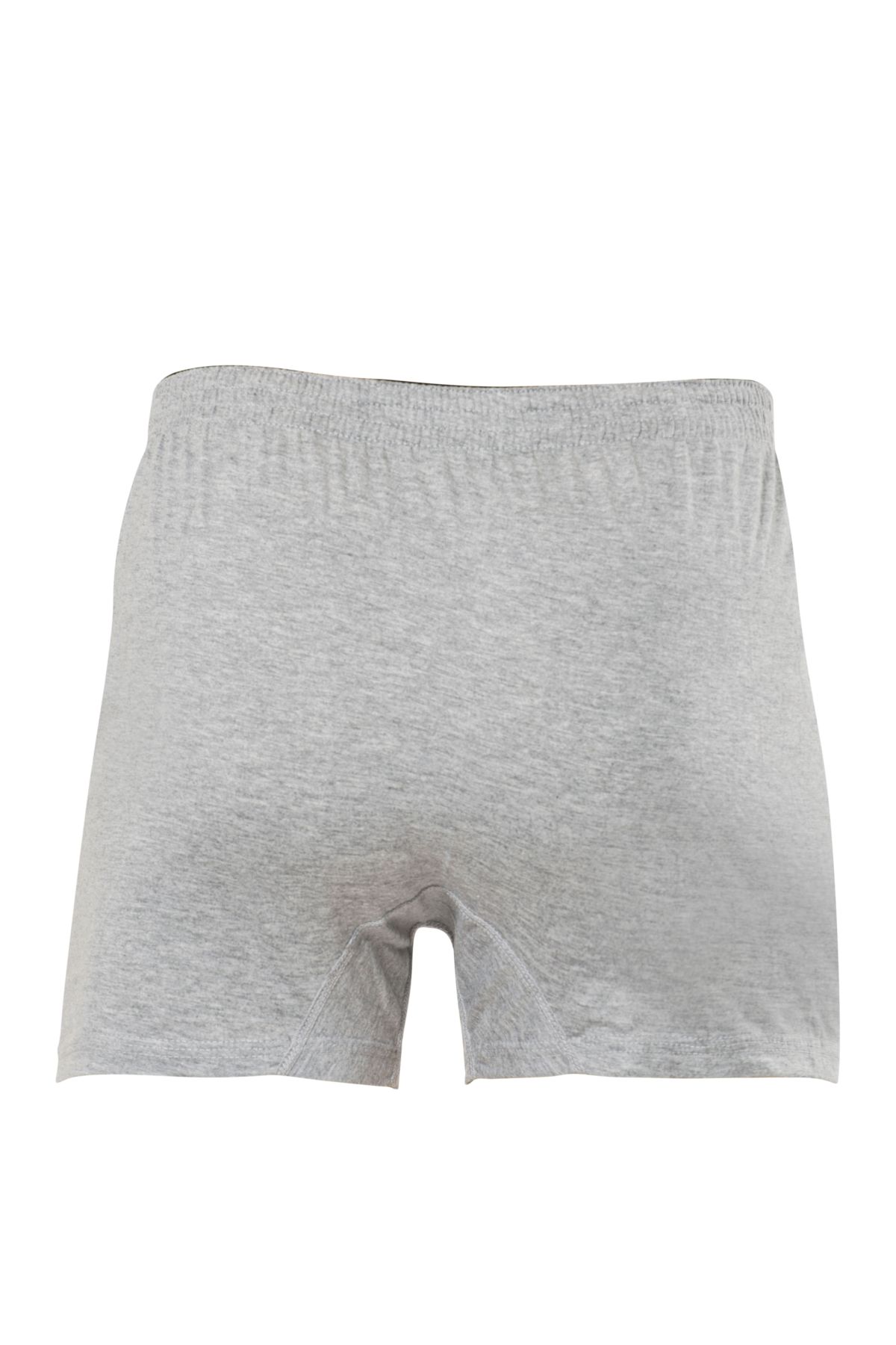 Anıt 1146 Gri 3 Adet Pamuklu Erkek Boxer