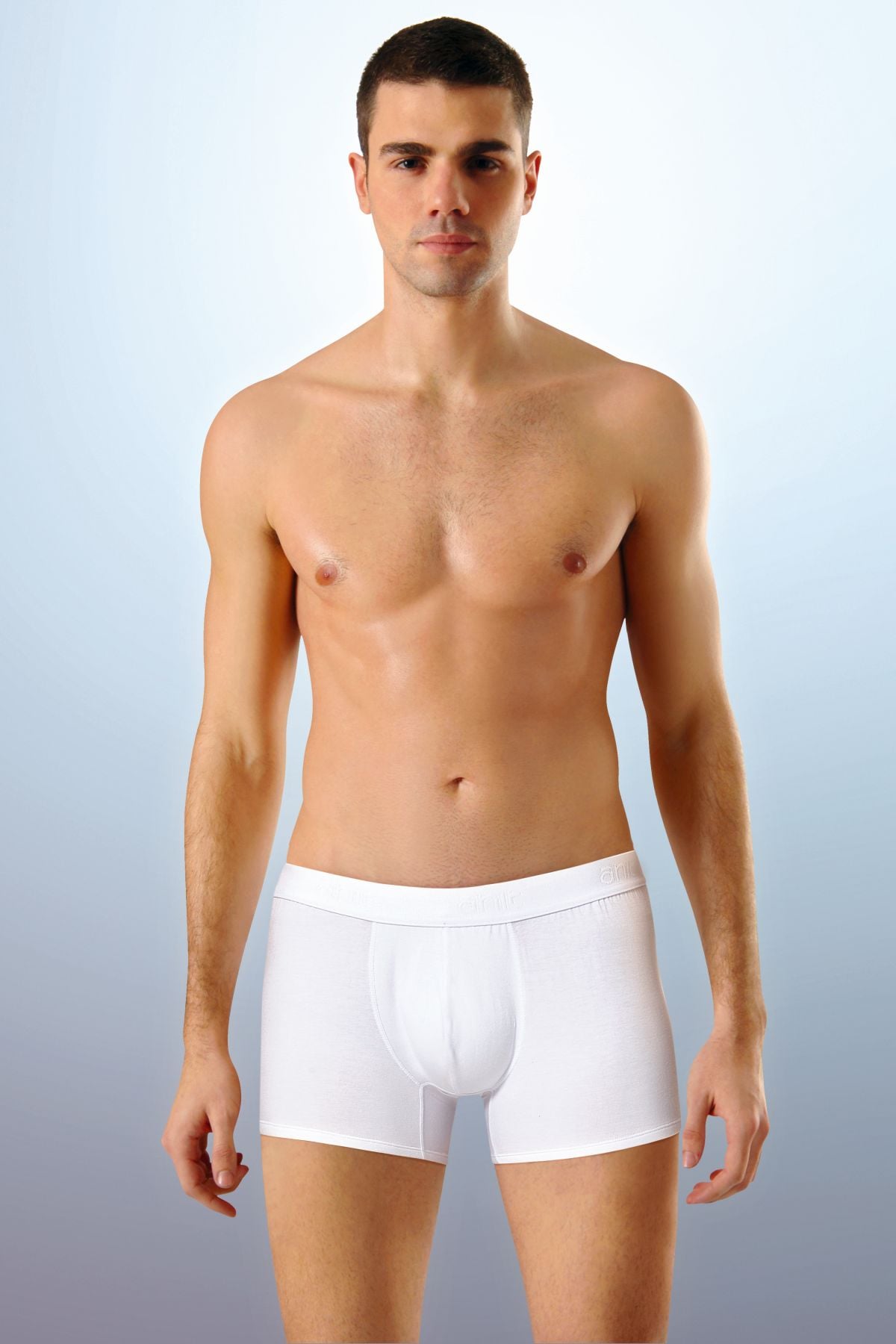 Anıt 1250 Beyaz 3 Adet Modal Erkek Boxer