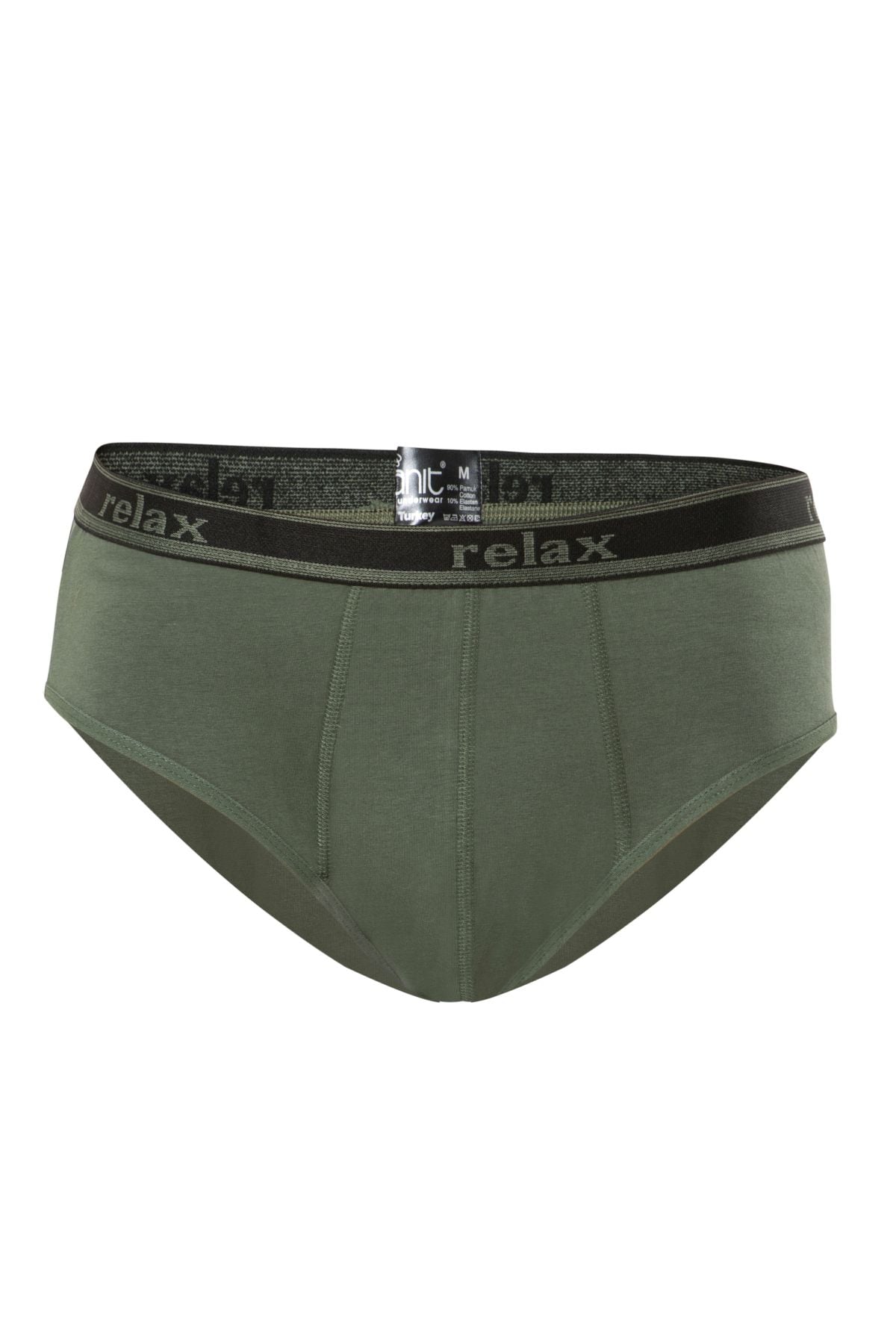 Anıt 1269 Haki 3 Adet Relax Pamuklu Erkek Slip KülotSlipAnıt Lingerie