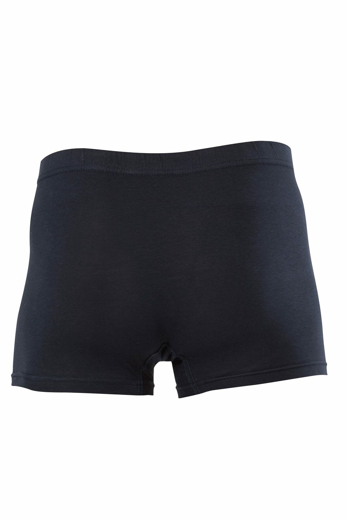Anıt 1271 Lacivert 3 Adet Pamuklu Esnek Erkek Boxer