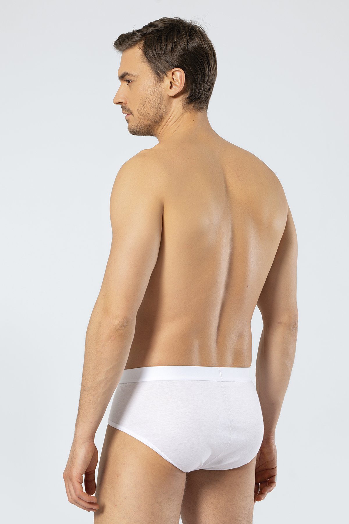 Cacharel 1207 Beyaz Ribana Erkek Slip