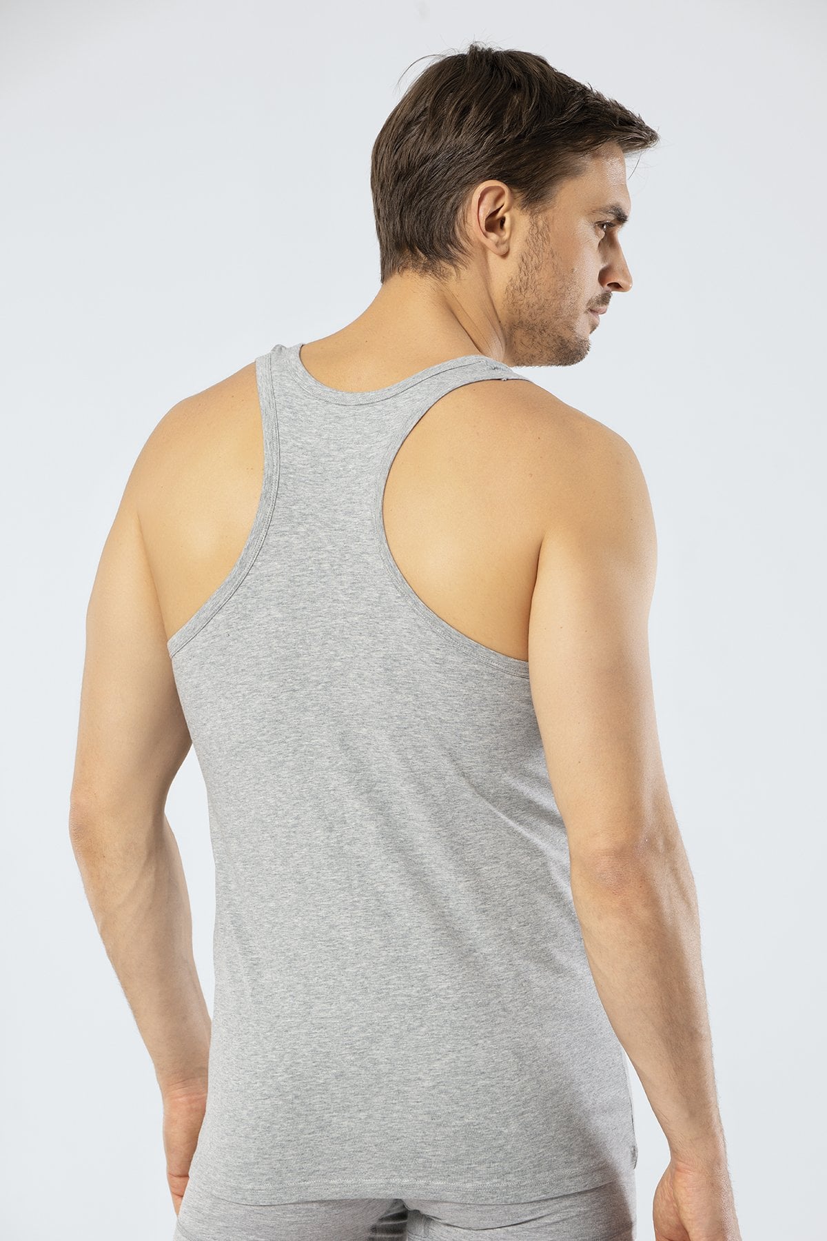 Cacharel 1302 Gri Melanj Erkek Spor Atlet