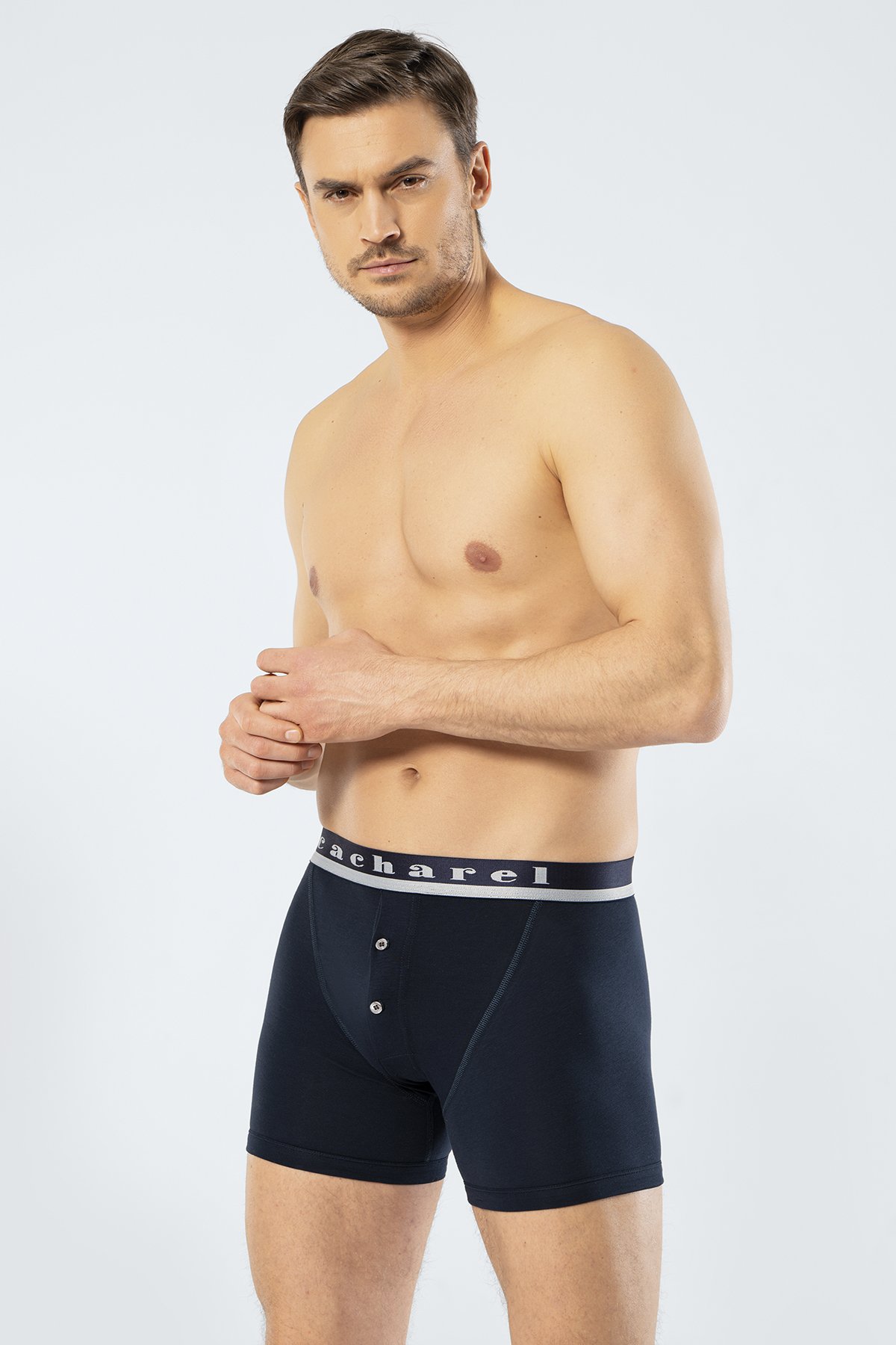 Cacharel 1313 Lacivert Erkek Boxer