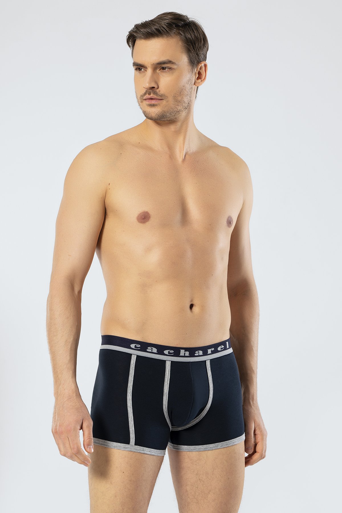 Cacharel 1322 Lacivert İndigo Erkek 2Li Boxer