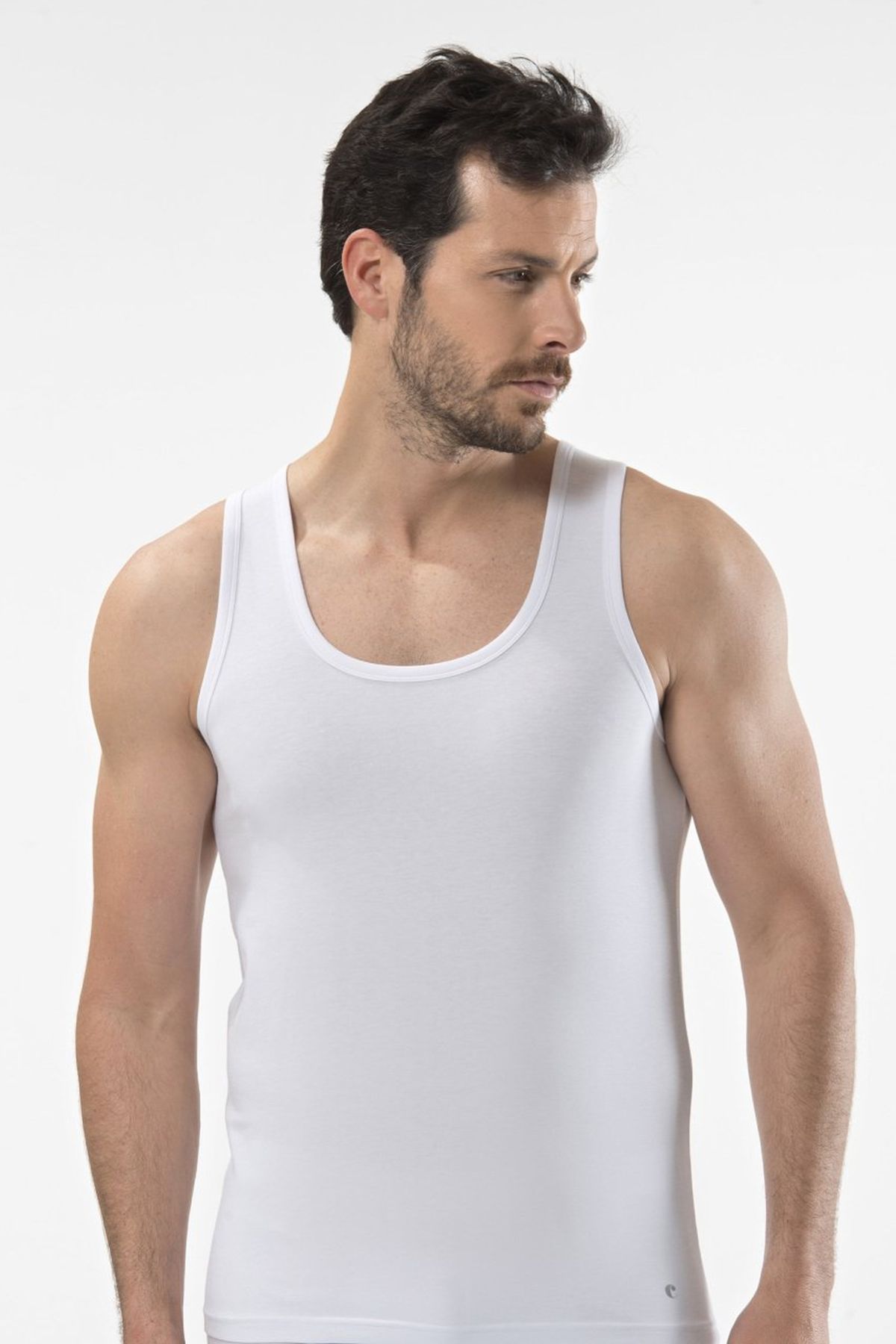 Cacharel 1401 Beyaz Erkek Atlet