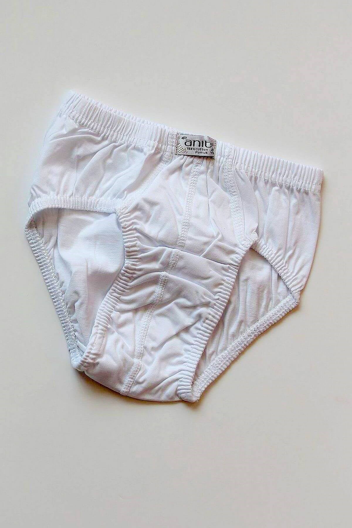 Erkek Çocuk Pamuklu Penye Külot 6'lı PaketErkek Çocuk KülotAnıt Lingerie