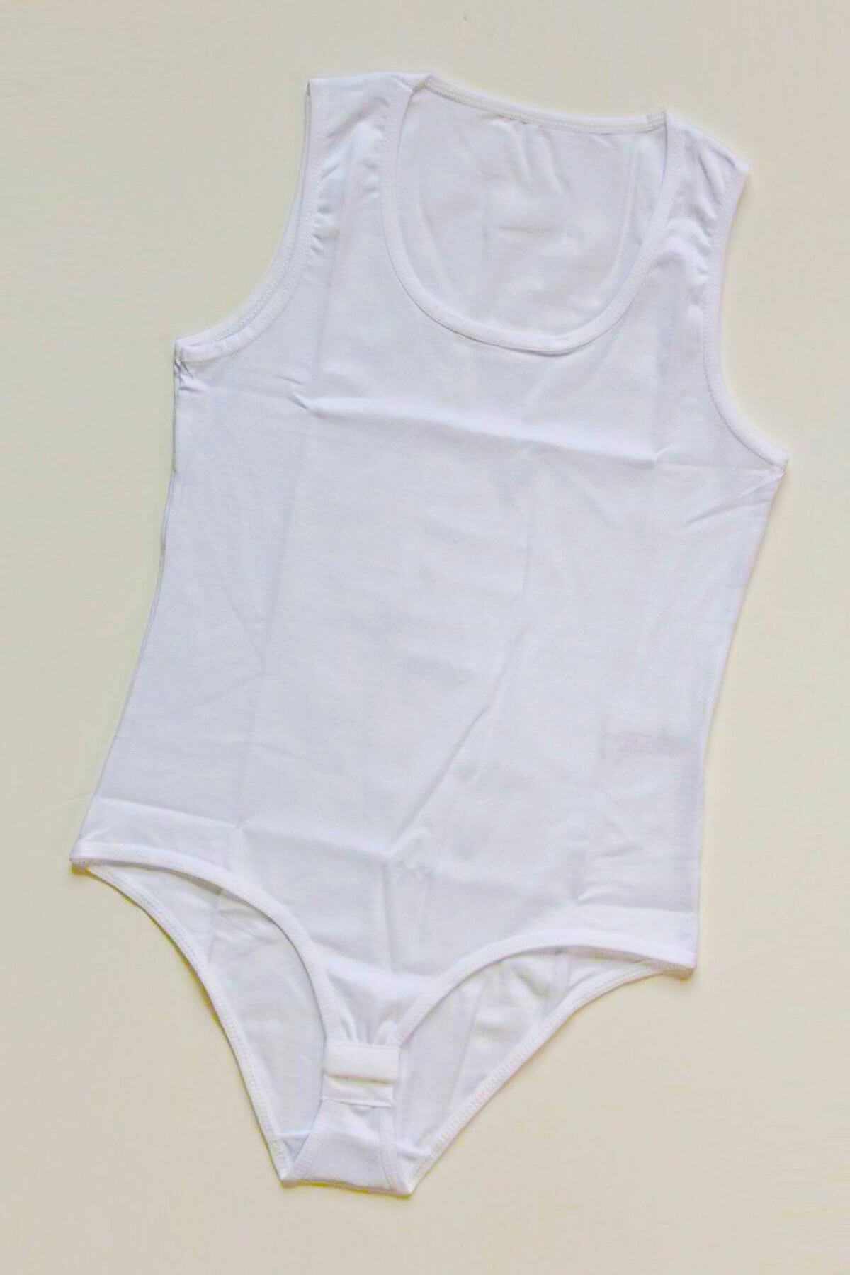 Kız Çocuk Pamuklu Kalın Askılı Çıtçıtlı Badi 6'lı PaketKız Çocuk BadiAnıt Lingerie