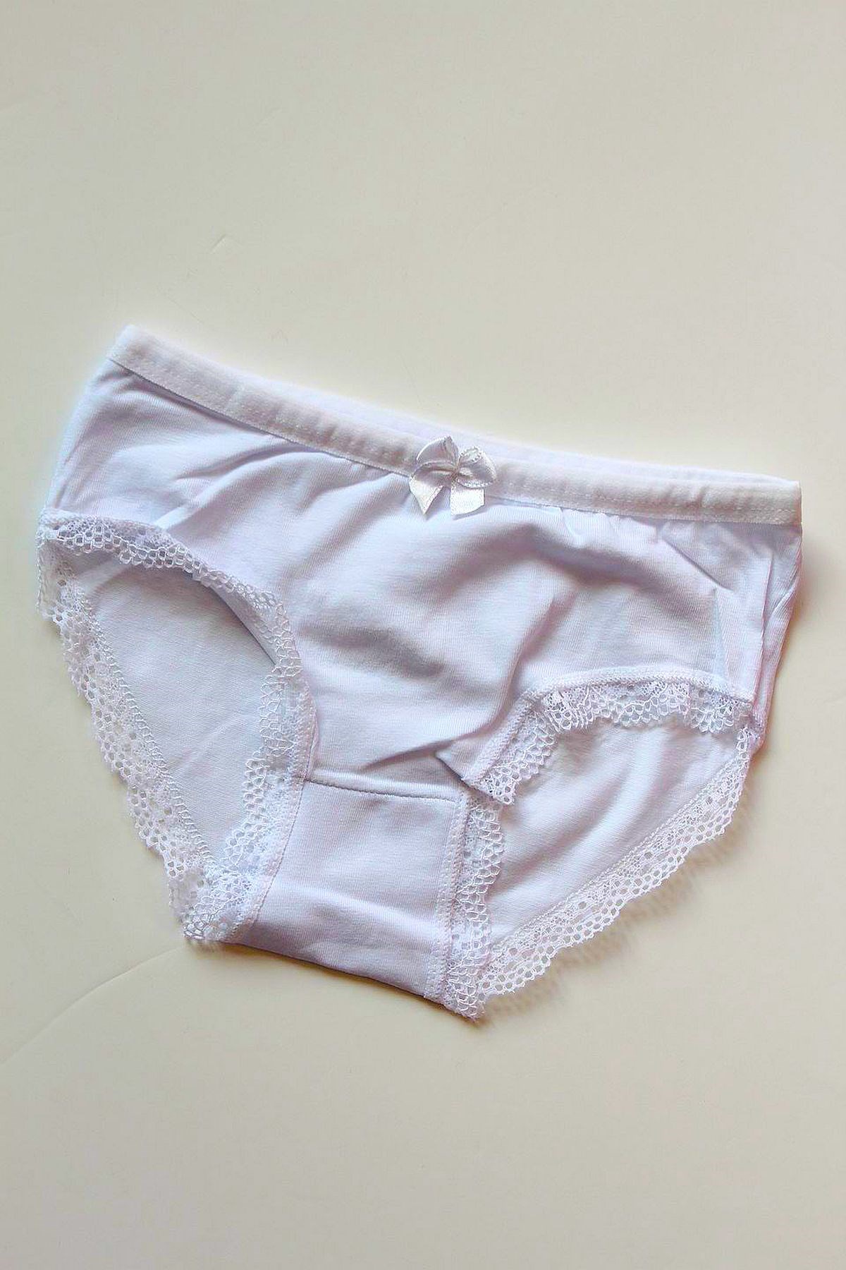 Kız Çocuk Pamuklu Paçası Dantel Külot 10'lu PaketKız Çocuk KülotAnıt Lingerie