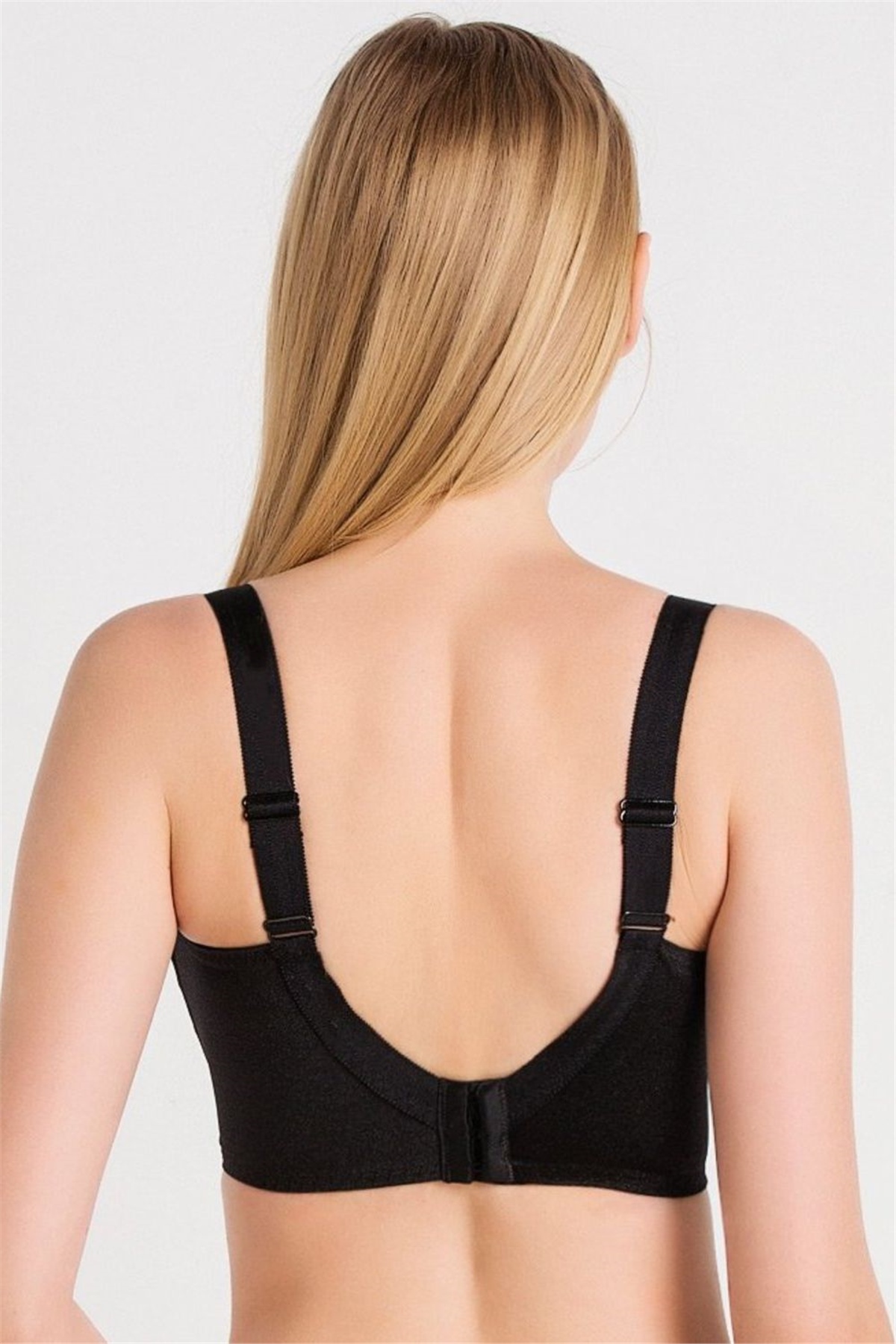 Magic Form 1718 Kadın Siyah Dantelli Balensiz Toparlayıcı Sütyen