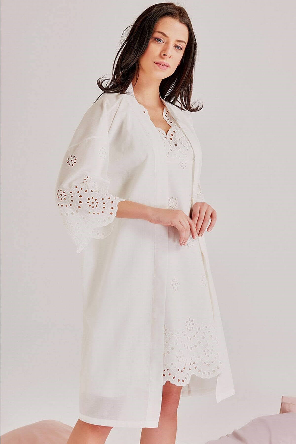 Magic Form 46108 Ekru Tek Sabahlık