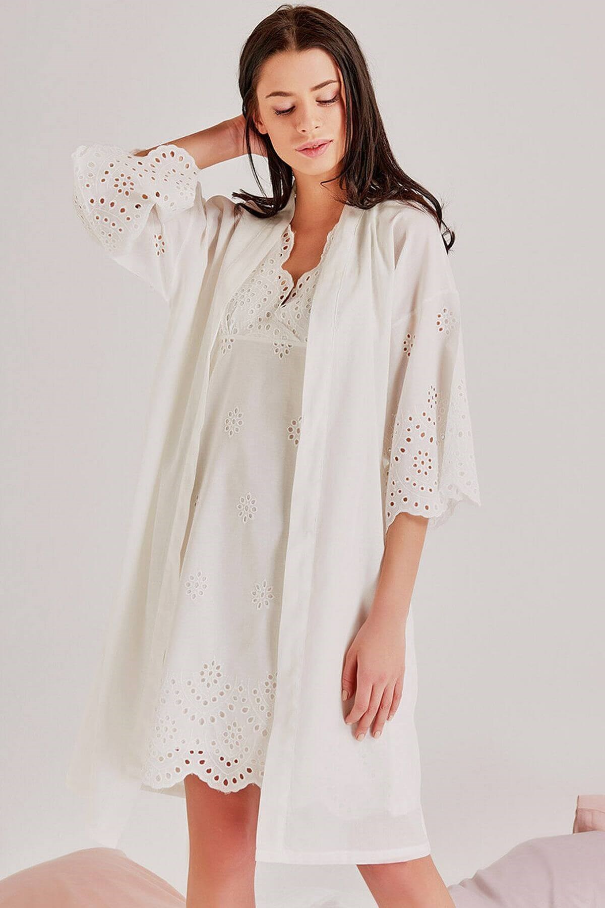 Magic Form 46108 Ekru Tek Sabahlık