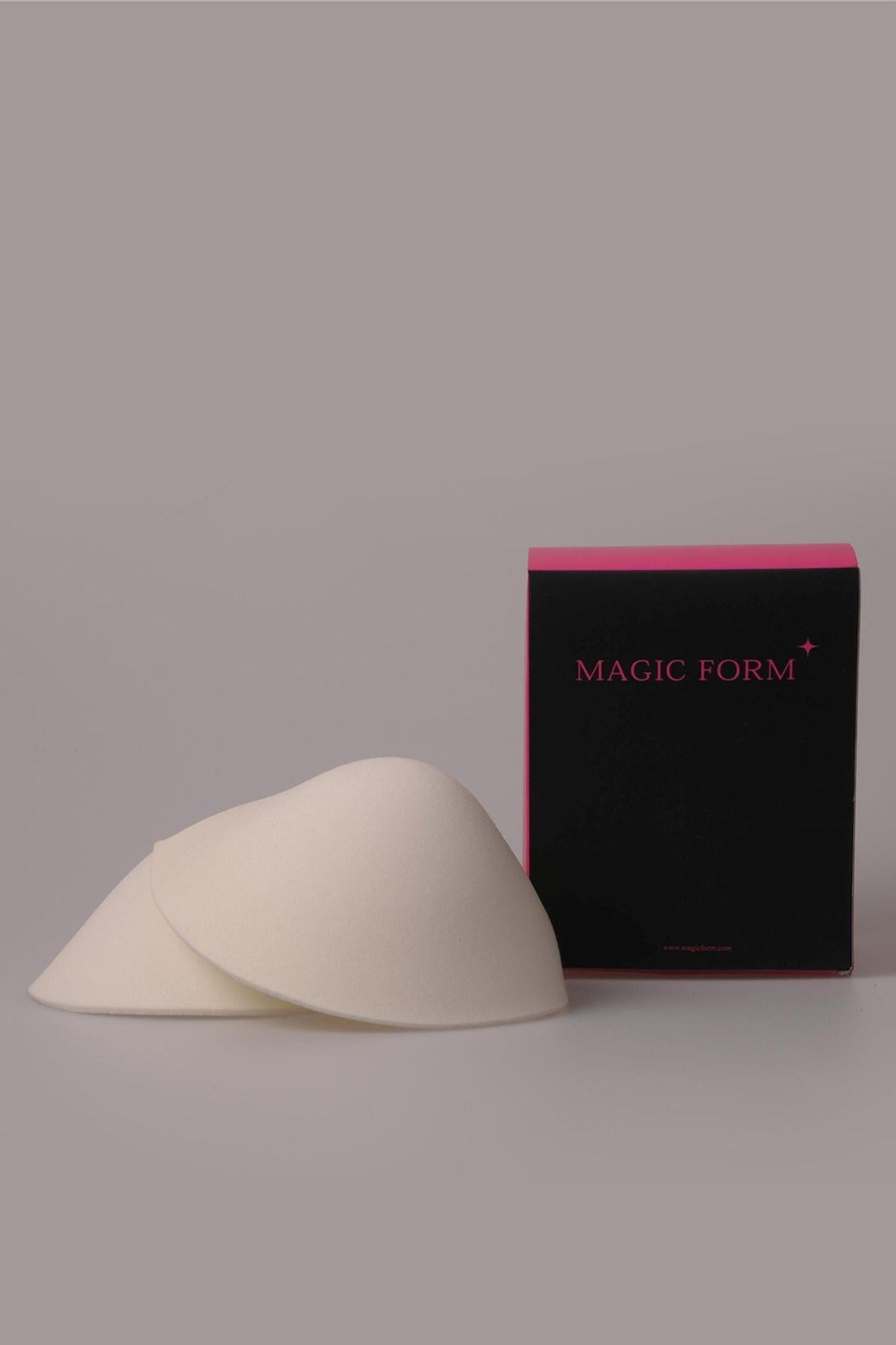 Magic Form 700 Kadın Beyaz Sütyenlik Yedek Sünger Kup Göğüs Desteği