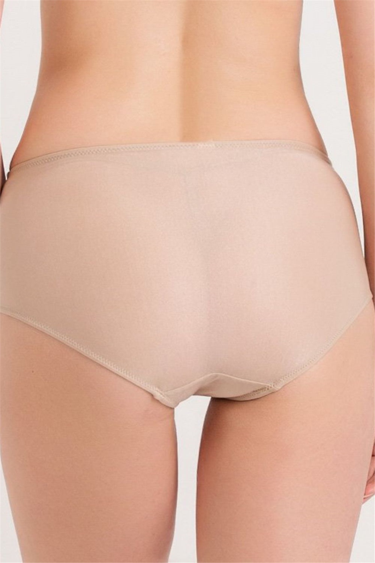 Magic Form 783 Kadın Vizon Geniş Kenarlı Yüksek Bel Tüllü Külot