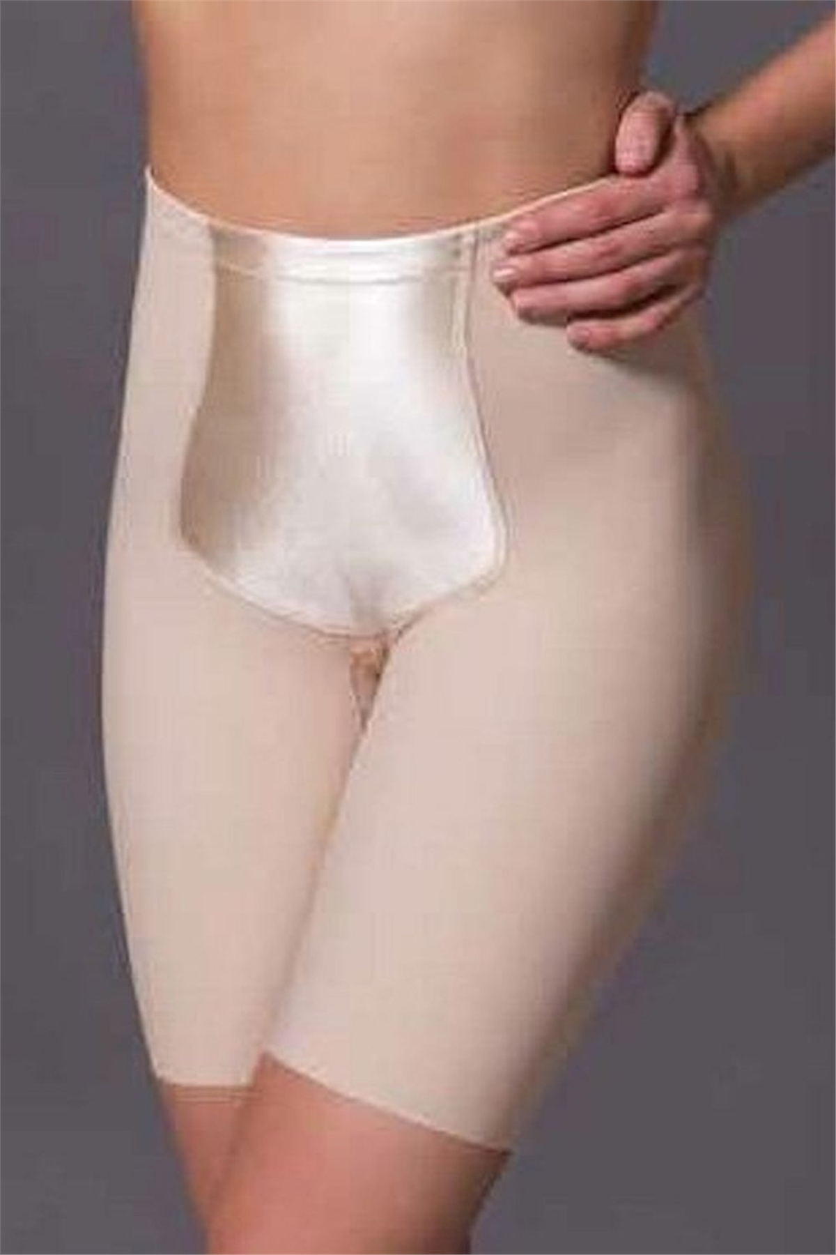 Magic Form Kadın Ten Dikişsiz Normal Bel Paçalı Korse 1653