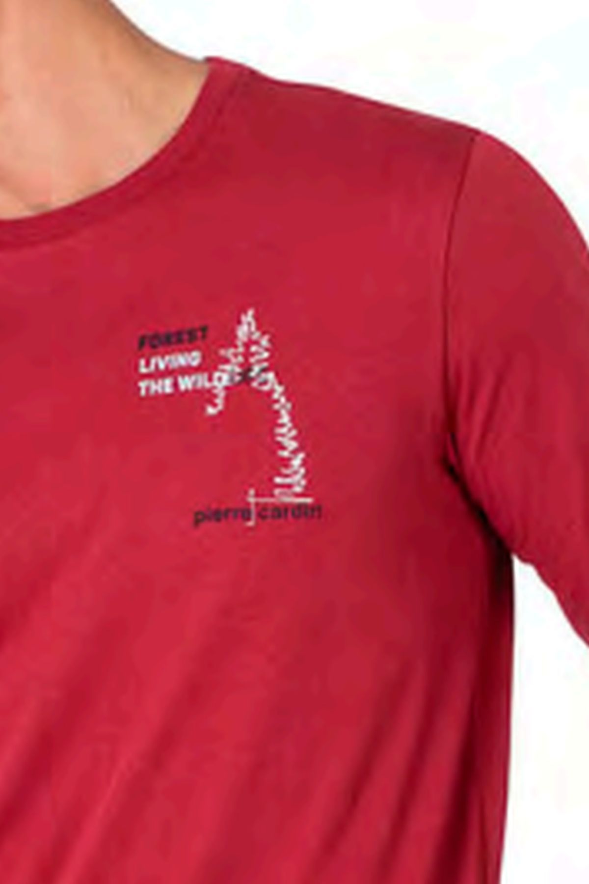 Pierre Cardin 6103 Erkek Bordo Uzun Kollu Bisiklet Yaka Pijama Takımı