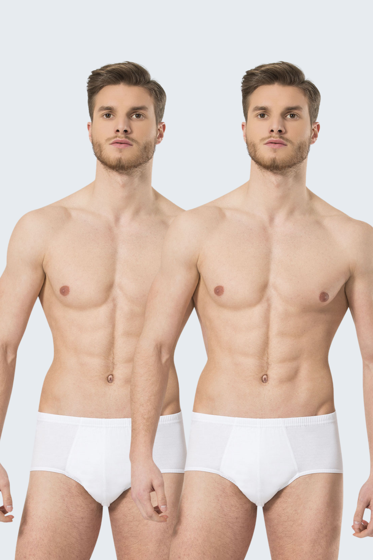 Türen 111 Beyaz 2li Erkek Slip