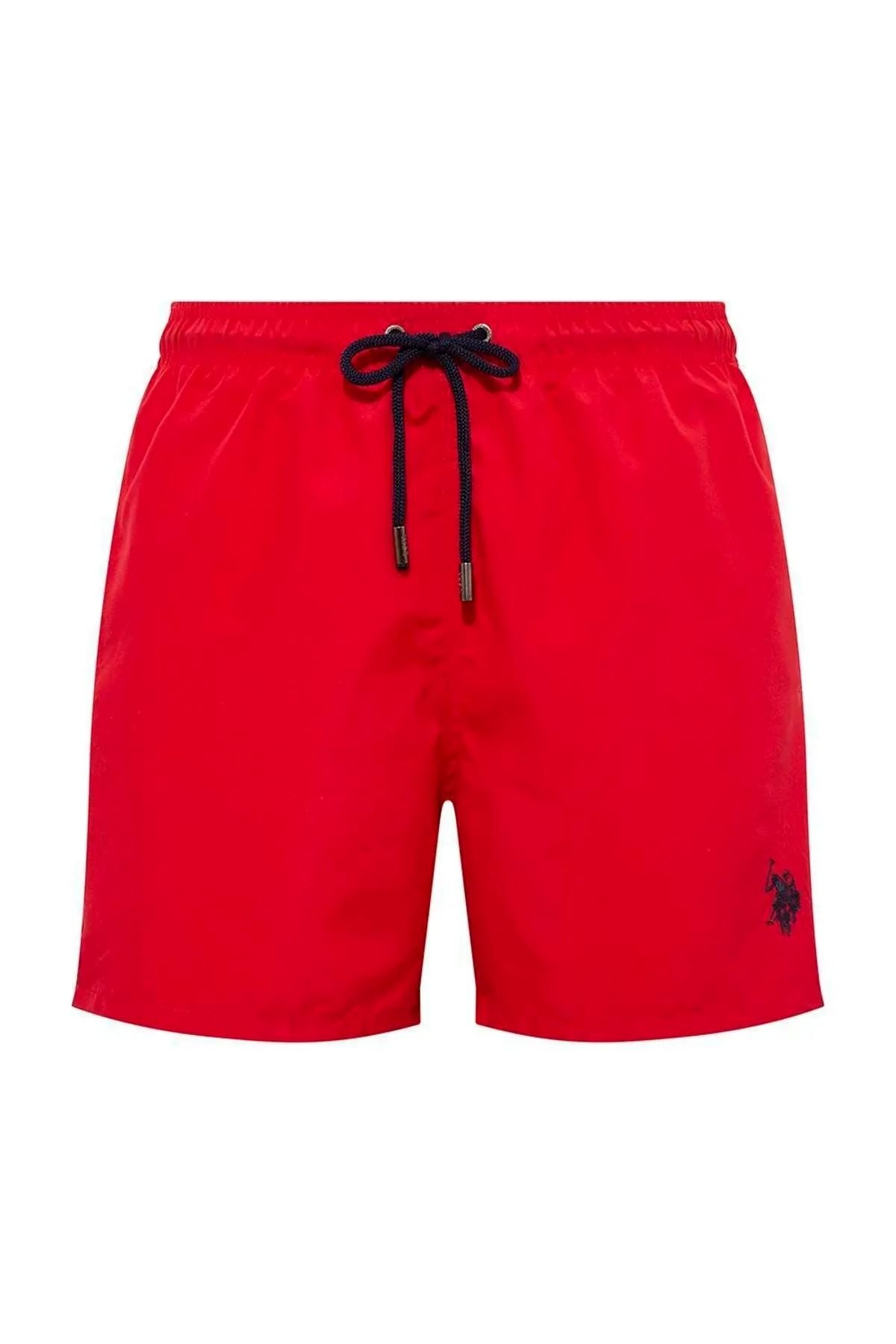 U.S. Polo Assn. 21000 Kırmızı Cepli Orta Boy Erkek Deniz Şortu