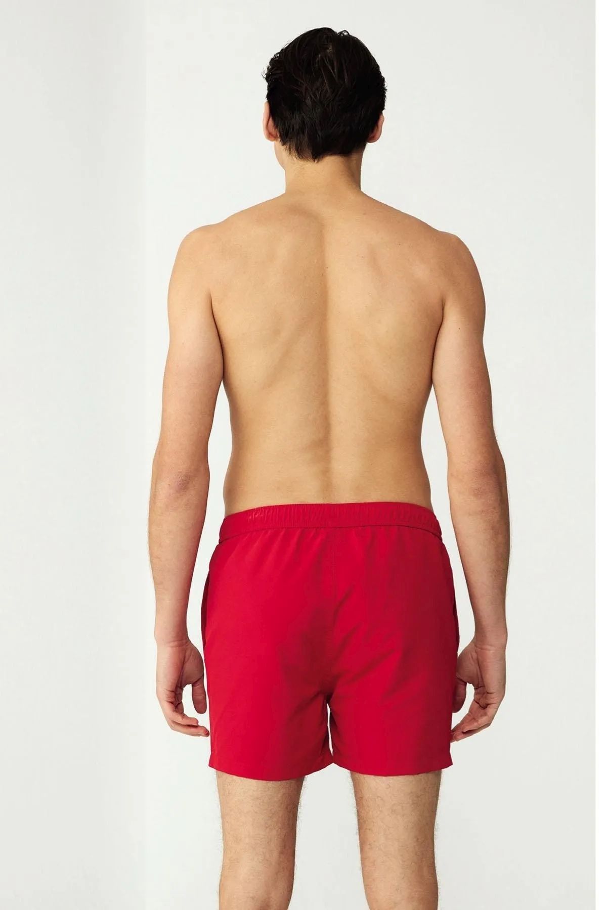 U.S. Polo Assn. 23006 Kırmızı Cepli Orta Boy Erkek Deniz Şortu