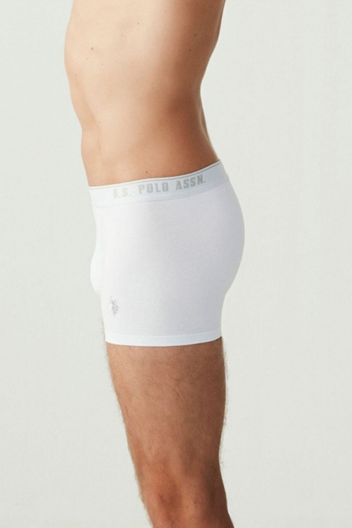 U.S. Polo Assn. 80097 Erkek Beyaz 3lü Boxer