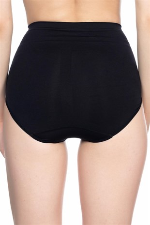 Emay 2016 Dikişsiz Toparlayıcı Slip Siyah